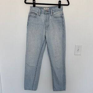 Madewell The Perfect Summer Jean, Light Wash - Size 25
